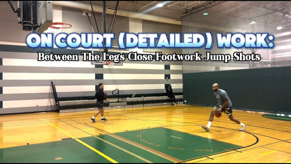 Basketball practice: footwork and jump shots tutorial