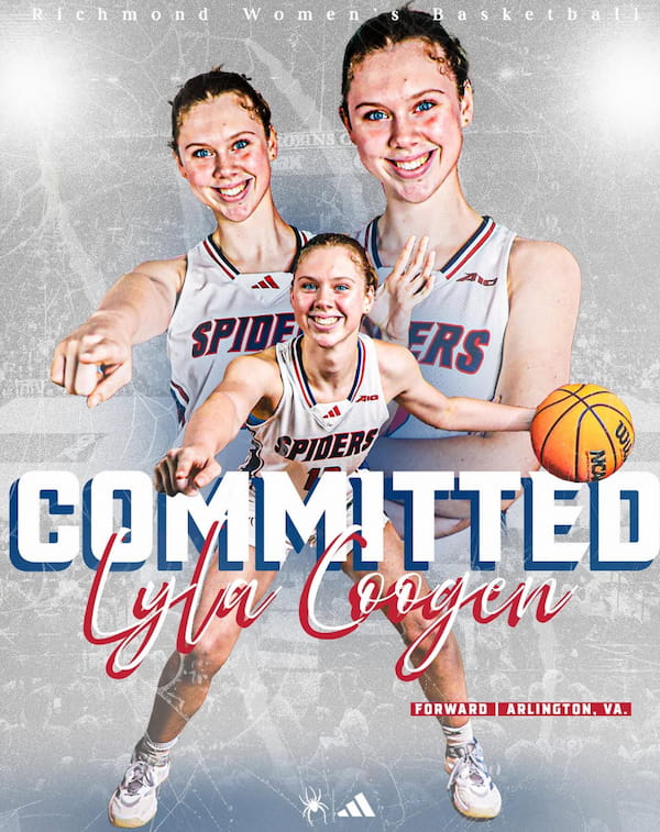 Basketball player committed to Richmond Spiders team.